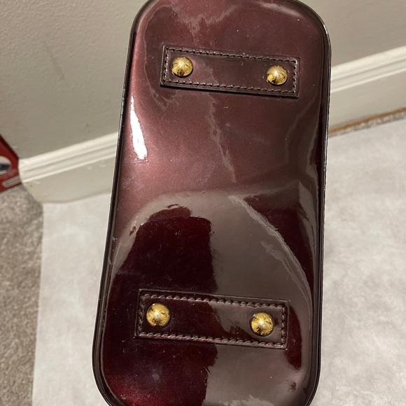 Louis Vuitton Hand Bag Alma BB Bordeaux Vernis - Picture 13 of 16